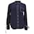 Tommy Hilfiger Womens Seasonal Long Sleeve Shirt Woven Top Navy blue Viscose Cellulose fibre  ref.1263206