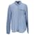 Tommy Hilfiger Top tejido tipo camisa de manga larga con ajuste regular para mujer Azul Azul claro Lyocell  ref.1263213