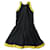 Pierre Cardin Dresses Black Yellow Cotton  ref.1263315