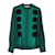 Diane Von Furstenberg Tops Black Green Silk  ref.1263330