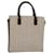 Céline CELINE C Macadam Canvas Hand Bag White Auth bs12205 Cloth  ref.1263373