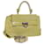 Salvatore Ferragamo Sofia Gancini Hand Bag Patent leather 2way Yellow Auth 67154  ref.1263386