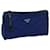 PRADA Quilted Pouch Nylon Blue Auth bs12207  ref.1263403