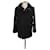 Iro Cotton coat Black  ref.1263434