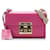 GUCCI Handtaschen Vorhängeschloss Pink Leder  ref.1263496