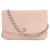 Wallet On Chain Carteira Chanel em corrente Rosa Couro  ref.1263936