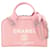 Chanel Deauville Toile Rose  ref.1263954