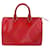 Louis Vuitton Speedy 25 Red Leather  ref.1264268