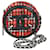 Chanel Ronde Vermelho Tweed  ref.1264402