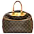 Louis Vuitton Deauville Brown Cloth  ref.1264507