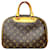 Louis Vuitton Trouville Brown Cloth  ref.1264602