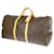 Louis Vuitton Keepall 60 Brown Cloth  ref.1264757