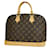 Louis Vuitton Alma Brown Cloth  ref.1264804