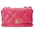 Chanel Chanel 19 Pink Leder  ref.1265129