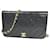Chanel Matelassé Black Leather  ref.1265171