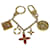 Louis Vuitton Bijoux de sac chaîne et porte clés Dourado Metal  ref.1265443