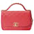 Chanel Red Leather  ref.1265497