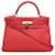 Hermès HERMES Handbags Kelly 32 Red Leather  ref.1265521