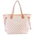 LOUIS VUITTON Handbags Neverfull White Linen  ref.1265537
