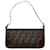 FENDI Handbags Baguette Brown Linen  ref.1265570
