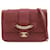 Chanel Matelassé Dark red Leather  ref.1265885