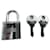 Cadenas Hermès de acero plateado para bolsos Kelly, Birkin, Victoria NUEVO con película protectora. Plata  ref.1265923