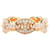 Hermès Anéis HERMES T.mm 54 ouro rosa Dourado  ref.1265993