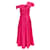 Autre Marque Vestido con hombros descubiertos de algodón rosa intenso de Roland Mouret  ref.1266013