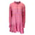 Autre Marque Philosophy di Lorenzo Serafini Red / Fuchsia Checkered Long Sleeved Cotton Dress Multiple colors  ref.1266018