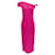 Autre Marque Roland Mouret Schulterfreies Kleid aus Wolle in Pink  ref.1266023