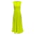 Autre Marque Roland Mouret Lime Green Cotton Sleeveless Dress  ref.1266025