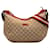 Brown Gucci GG Canvas Web Crossbody Leather  ref.1266034