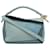 Petit cartable bleu Loewe Puzzle Bag tricolore Cuir  ref.1266035