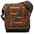 Brown Fendi Mini Zucca Crossbody Leather  ref.1266051