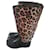 Dolce & Gabbana Botas Estampa de leopardo Borracha  ref.1266059