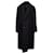 'S Max Mara Double-Breasted Coat in Black Wool  ref.1266099