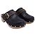 Sabot Louis Vuitton Cottage Clog in pelle nera Nero - vista 2