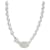 TIFFANY & CO. Return To Tiffany Necklace in Sterling Silver Silvery Metallic Metal  ref.1266117