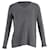 Prada Ribbed Sweater in Grey Wool  ref.1266133