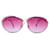 Autre Marque Casanova Vintage Sonnenbrille mit Roségoldbeschichtung C 02 56/20 130MM Pink Metall  ref.1266143