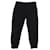 Alexander McQueen Joggers em algodão preto  ref.1266148