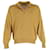 Ermenegildo Zegna Button Up Pullover aus gelber Wolle Baumwolle  ref.1266150