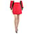 Gucci Minifalda roja de mezcla de lana y seda - talla UK 10  ref.1266276