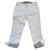 Louis Vuitton Pantalogi, leggings Bianco Cotone  ref.1266301
