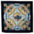 Hermès Sciarpa di seta Hermes Blue Cavaliers Peuls Panno  ref.1266322