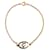 Bracelet à breloques logo Dior Métal Plaqué or Doré  ref.1266332