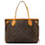 Louis Vuitton Brown Monogram Neverfull PM Leather Cloth  ref.1266370