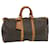 Louis Vuitton-Monogramm Keepall 45 Boston Bag M.41428 LV Auth bs12141 Leinwand  ref.1266599