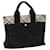 Autre Marque Burberrys Nova Check Hand Bag Canvas Beige Black Auth 67106 Cloth  ref.1266608