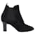 Louis Vuitton Boots en daim Noir  ref.1266630